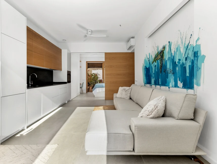 Top modern appartement op de begane grond met ruim terras-2