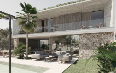 Outstanding luxury villa under construction
