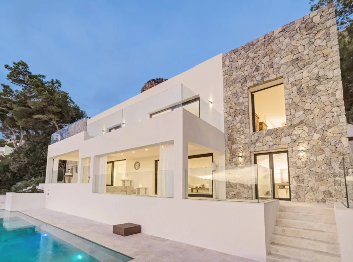 Modern Villa with stunning sea views-2