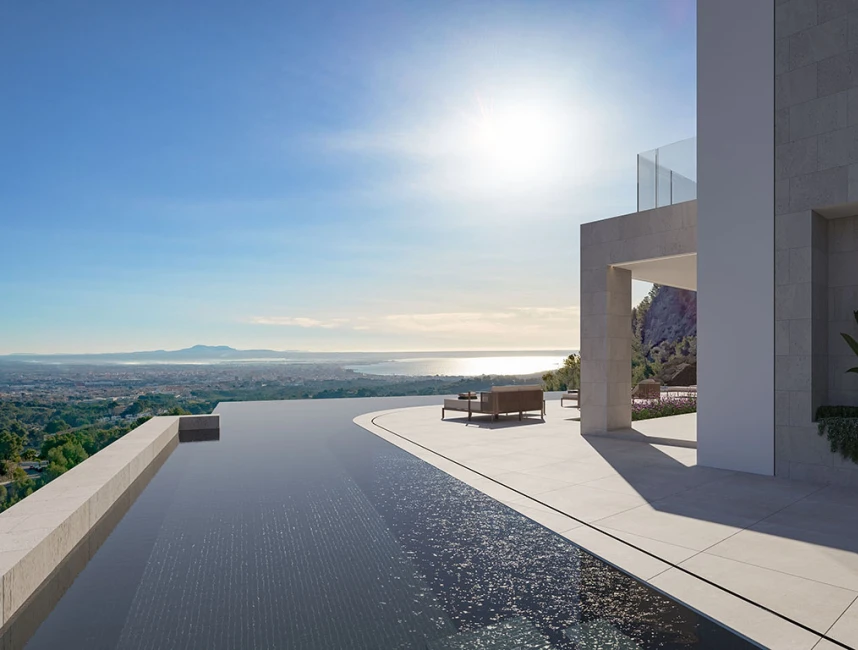 Exceptional sea-view villa now under construction in Son Vida-14