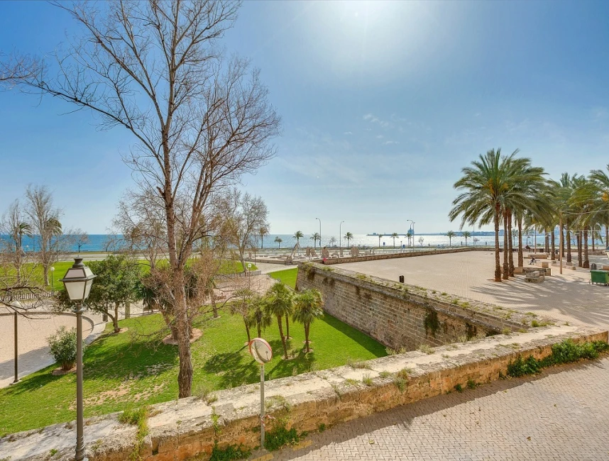 Elegant lägenhet med havsutsikt och parkering i Calatrava - Palma de Mallorca, Gamla stan-9
