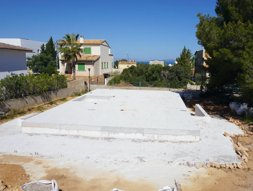 Plot with project and partial structure in Colónia St. Pere-4