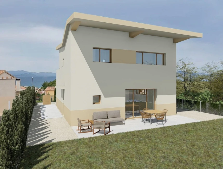 Plot with project and partial structure in Colónia St. Pere-1