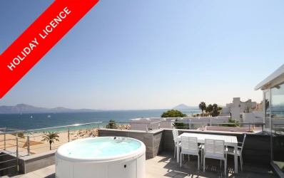 Penthouse with rental licence near to beach