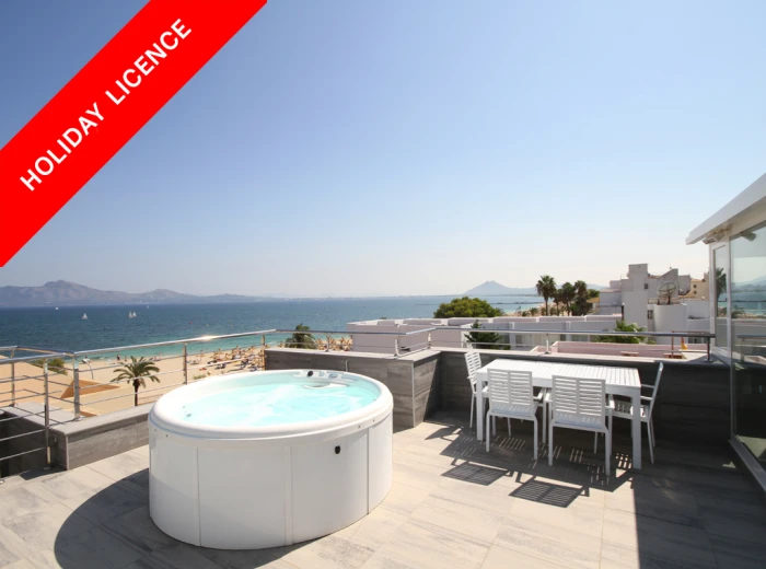 Penthouse with rental licence near to beach-1