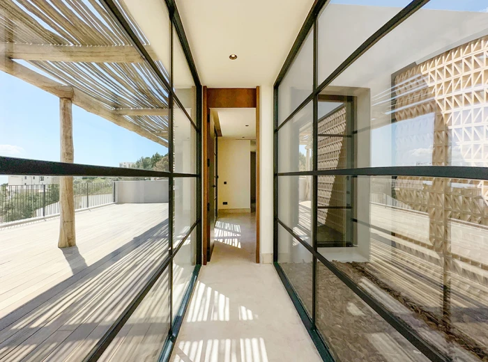 Nieuw gebouwde villa in Formentera stijl-3