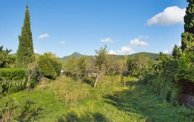 Building plot with view into the Tramuntana mountains