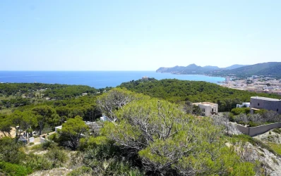 Building plot with sea and panoramic view in Els Pelats, Cala Ratjada