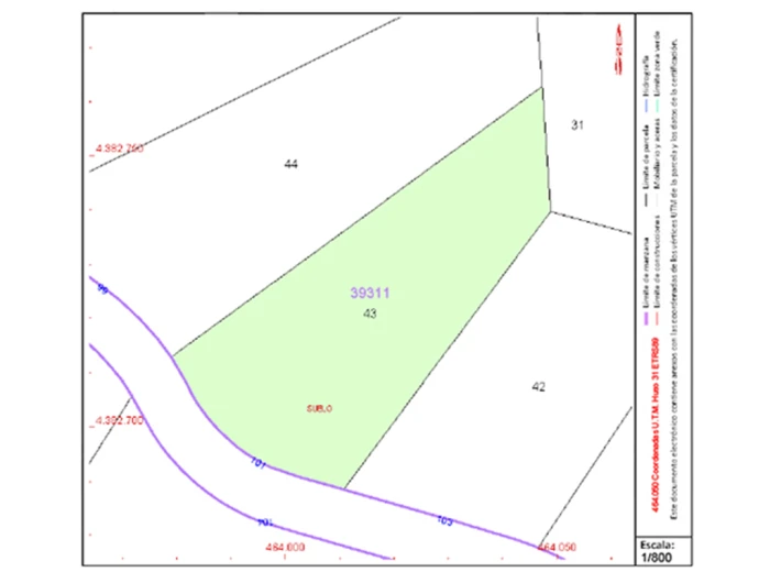 Building plot with sea views and license-8