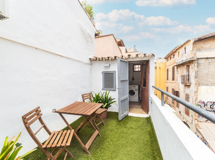 Dom z tarasem na dachu w idealnej lokalizacji w Palma de Mallorca - Stare Miasto-12