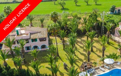 Favolosa casa di campagna con licenza di affitto in vendita, Alcudia
