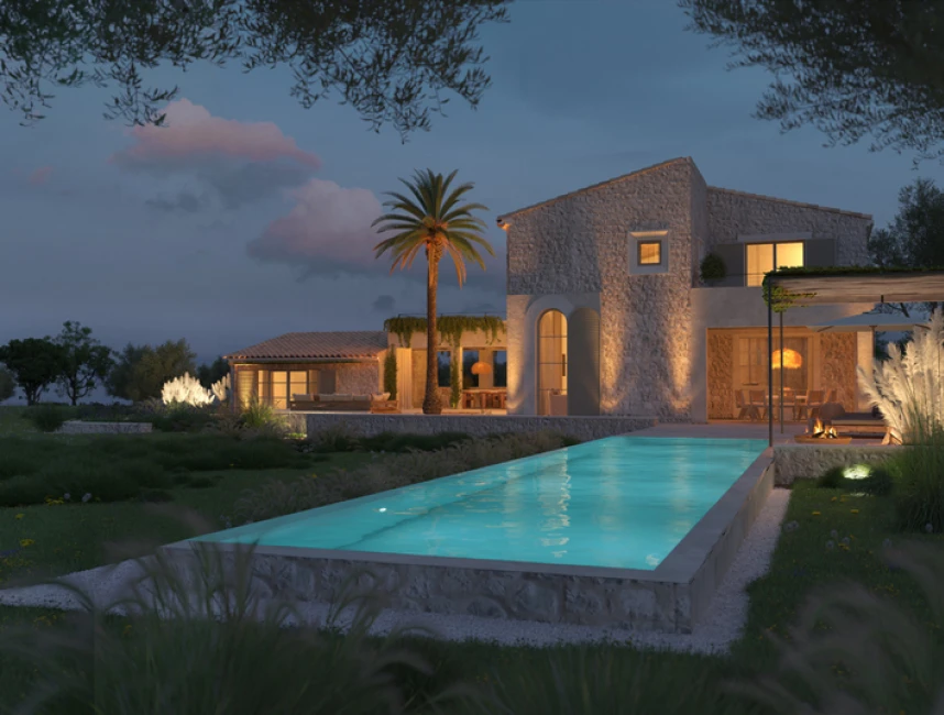 New development: New construction project close to the natural beach of Cala Mondrago-8