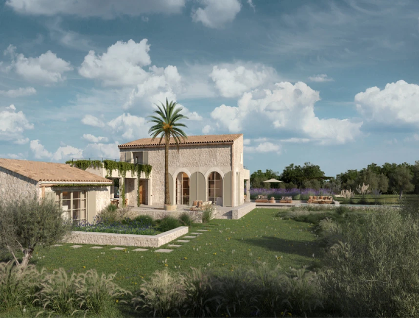 New development: New construction project close to the natural beach of Cala Mondrago-2