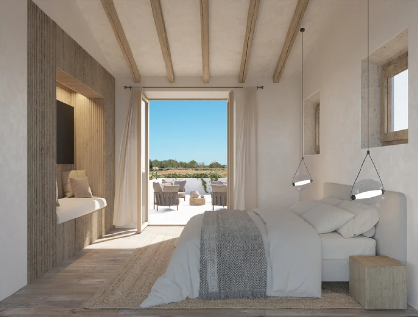 New development: New construction project close to the natural beach of Cala Mondrago-6