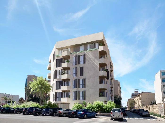 Appartamento di nuova costruzione con giardino privato - Palma di Maiorca-2
