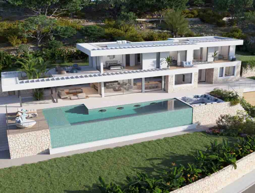 Bouwkavel met vergunning voor een moderne villa-1