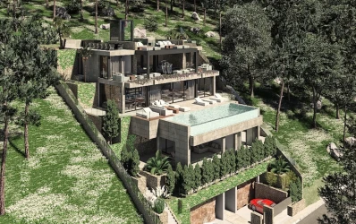 Repräsentative Villa mit herrlichem Meerblick in Canyamel