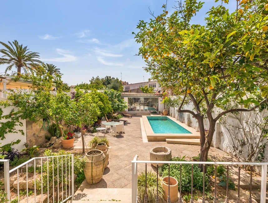 Spectaculair topklasse huis met tuin en zwembad in Ciudad Jardin - Palma de Mallorca-12