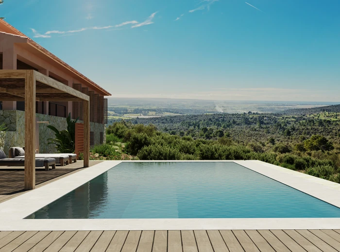 Neubau-Projekt: Mediterrane Luxus Villa mit Meerblick-1