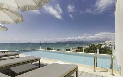 Vacker nybyggd lägenhet med havsutsikt, Playa de Palma - Mallorca