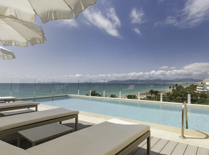 Vacker nybyggd lägenhet med havsutsikt, Playa de Palma - Mallorca-1