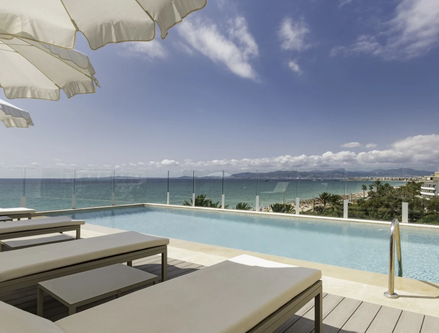Bellissimo appartamento di nuova costruzione con vista mare, Playa de Palma - Mallorca-1
