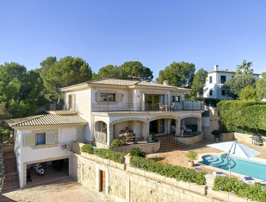 Villa mediterranea con vista e licenza di affitto vacanze-20