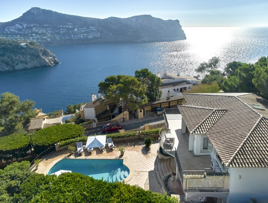 Villa mediterranea con vista e licenza di affitto vacanze-1