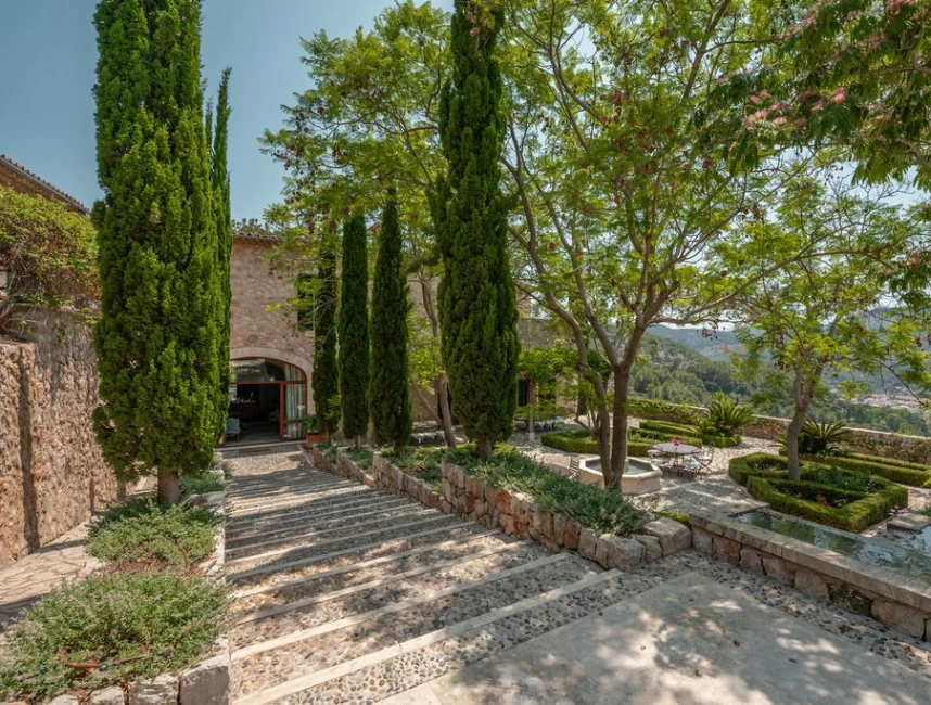 Imponerande mallorkinsk herrgård på landet i Esporles, Mallorca-14