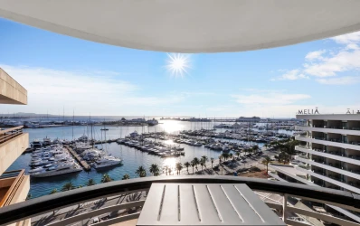 Exclusivo ático en Palma con fantásticas vistas al puerto