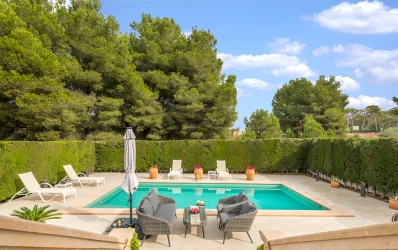 Vacker villa med pool och trädgård, Las Maravillas - Palma de Mallorca