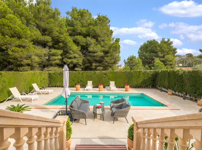 Piękna willa z basenem i ogrodem, Las Maravillas - Palma de Mallorca-1