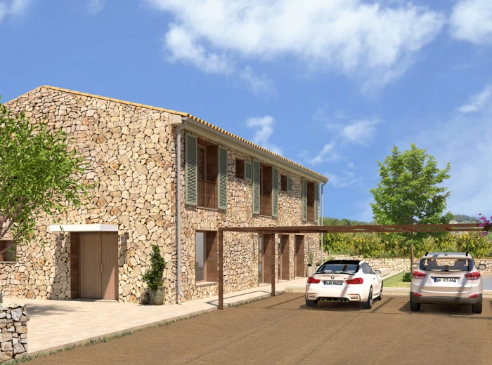 Projekt budowlany luksusowego wiejskiego domu z basenem - Alcudia-3