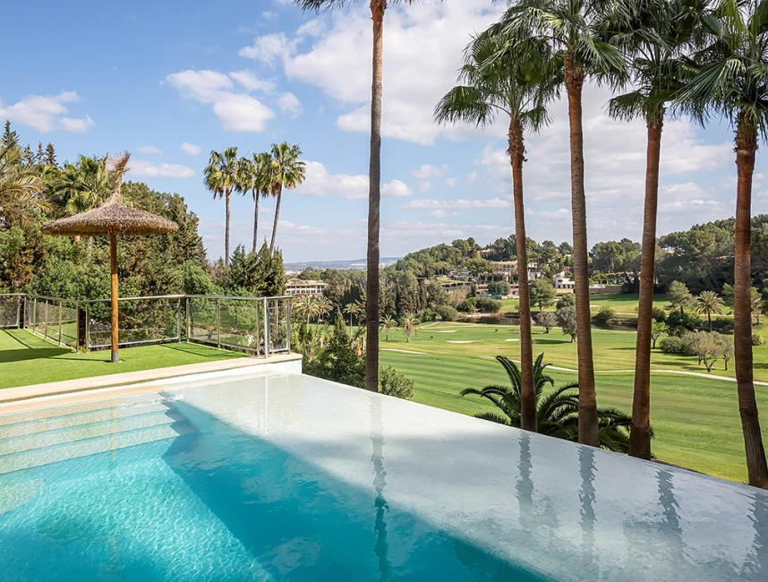Charmig villa med grönskande golfutsikt i Son Vida, Palma de Mallorca-1