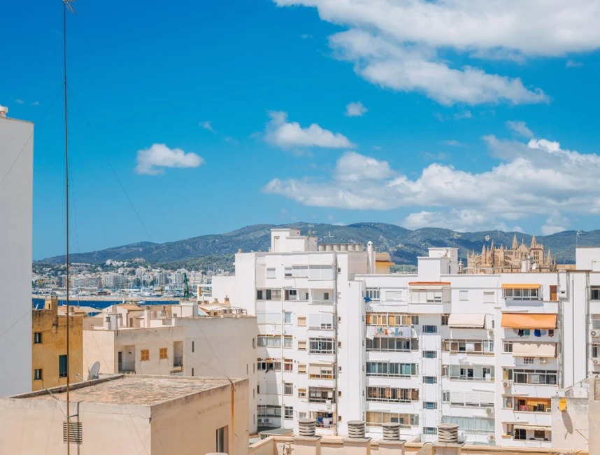 Penthouse avec terrasse impressionnante, ascenseur et parking - entre Portixol et la vieille ville - Palma de Mallorca-8