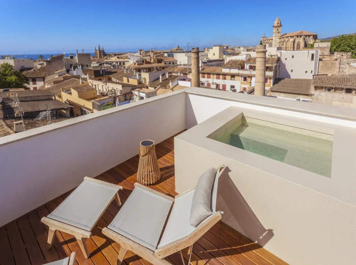 Casa de diseño con terraza con vistas al mar en Palma de Mallorca - Casco Antiguo-2