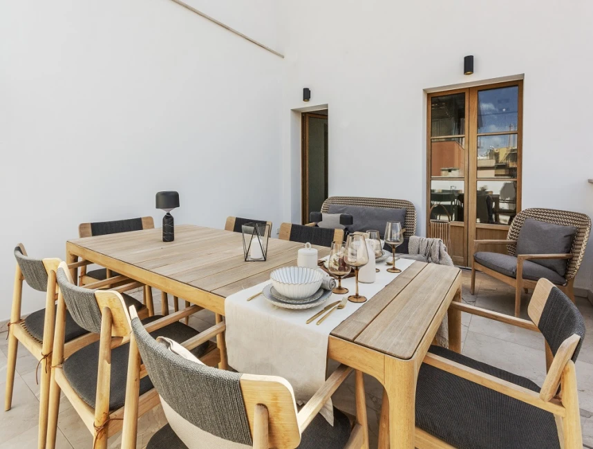 Casa de disseny amb terrassa amb vistes al mar a Palma - Casc Antic-15