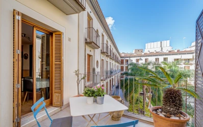 Utmärkt lägenhet med terrass, hiss och parkering i Gamla stan - Palma de Mallorca