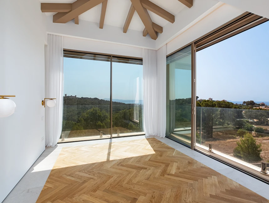 Luxe nieuwbouw villa met uitzicht op zee-11