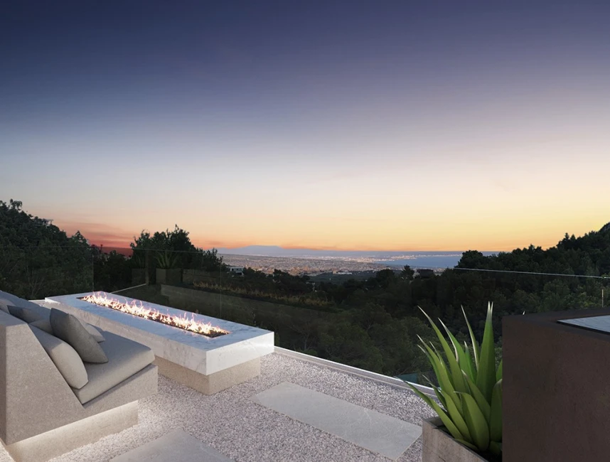 Utmärkt nybyggd villa med havsutsikt i Son Vida, Palma de Mallorca-10