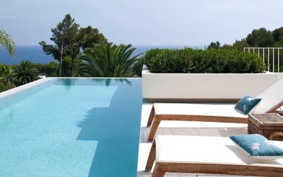 Vila de disseny amb fantàstiques vistes al mar a Costa dels Pins