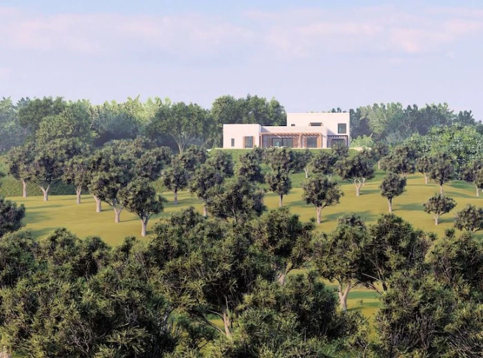New built finca with panoramic and sea views-1