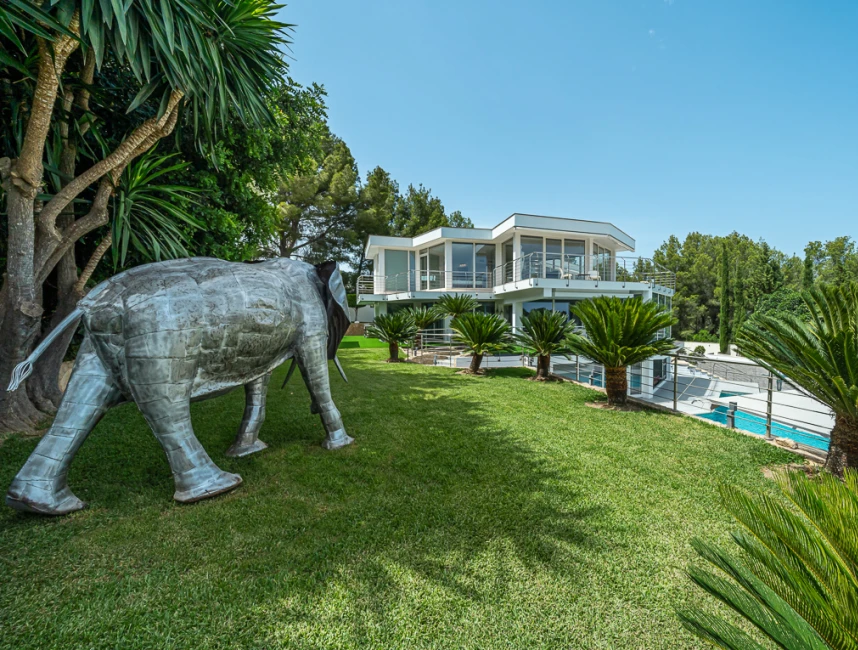 Spaziosa villa moderna con vista sul golf a Son Vida, Palma di Maiorca-26