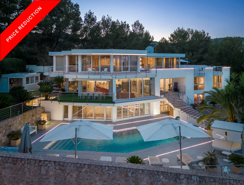 Spaziosa villa moderna con vista sul golf a Son Vida, Palma di Maiorca-1