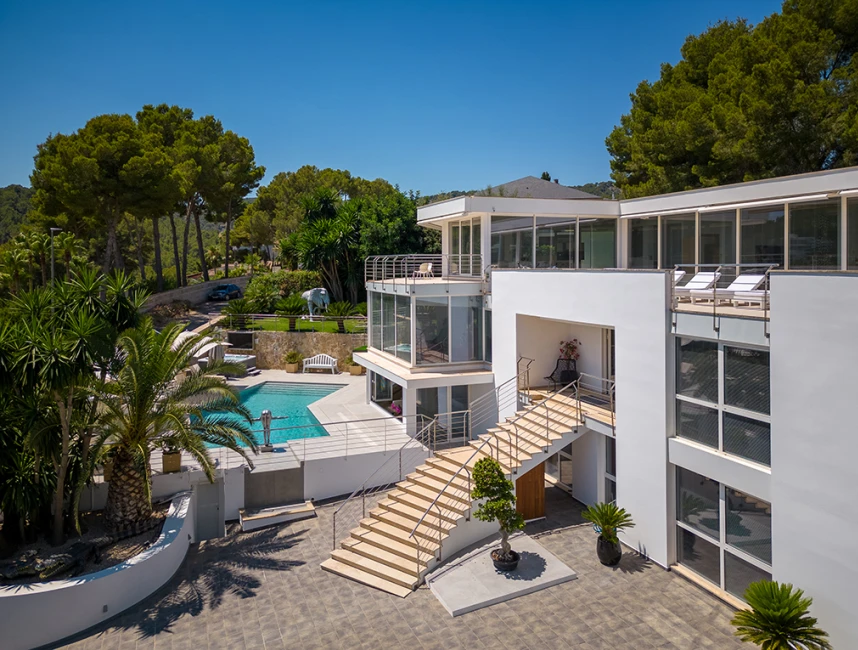 Spaziosa villa moderna con vista sul golf a Son Vida, Palma di Maiorca-27
