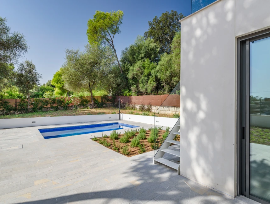Modern design villa with sun terraces-21