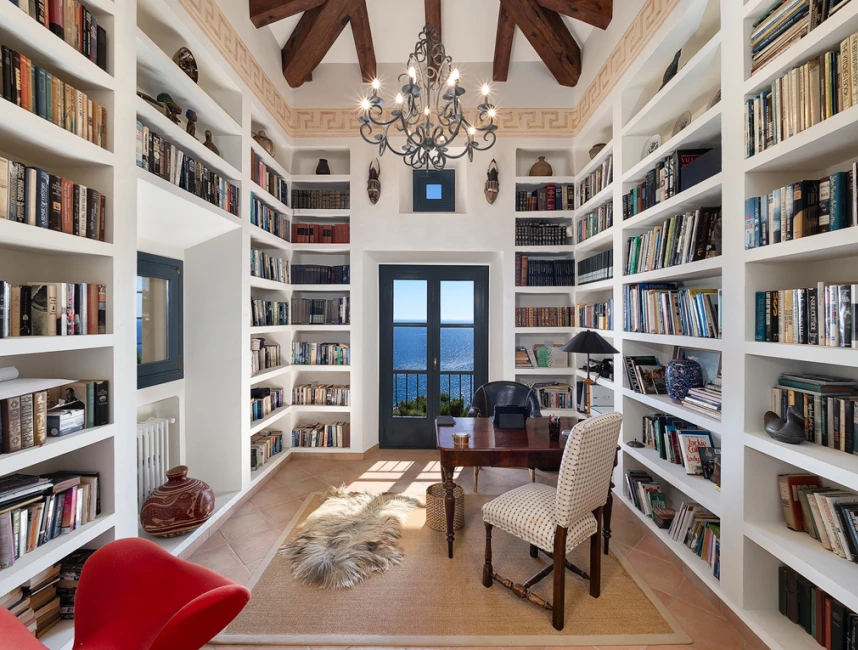 Mediterranean Villa with sea views & holiday rental license-13