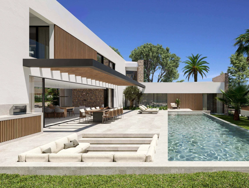 El diseño se une a la exclusividad - nueva villa en Nova Santa Ponsa-2