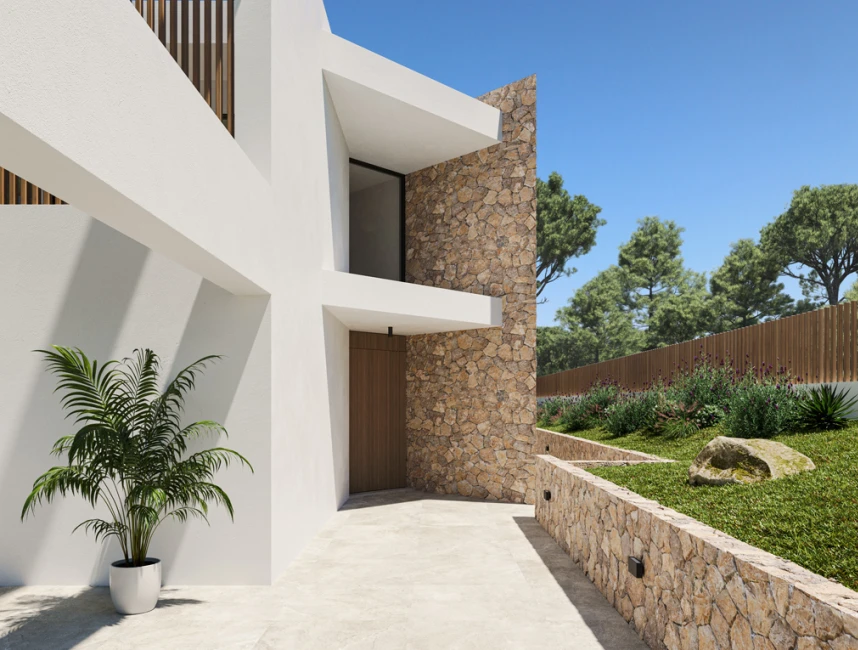 El diseño se une a la exclusividad - nueva villa en Nova Santa Ponsa-9