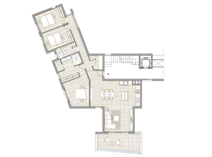 Can Estadé: Urban nybyggd lägenhet med strandvibbar-12